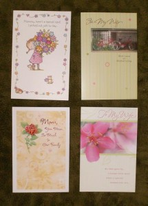 2010-05-10 - Mother's Day and Birthday Cards