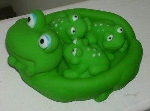 2010-07-09 - Frog Bath Toys