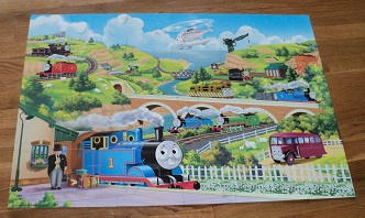 2012-07-01 - Thomas Train Puzzle