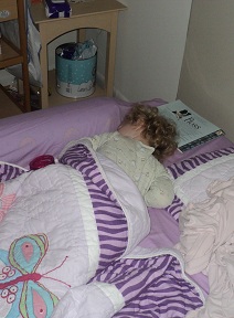 2012-09-10 - Sleeping In Her Big Bed