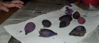 2012-11-15 - Painted Acorns