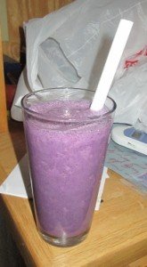 2014-12-18 - Blueberry Smoothie