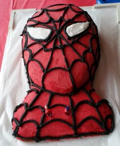 2017-03-11 - Spiderman Cake