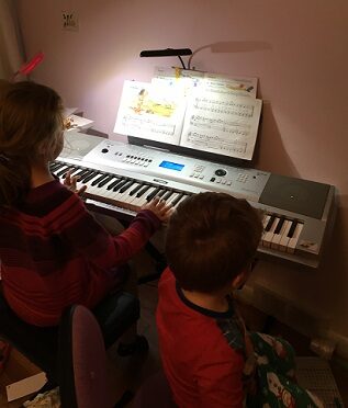 2017-10-30 - Playing Piano