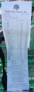 2017-12-22 - Dollar Store Receipt