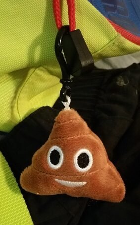 2018-02-13 - Poop Keychain