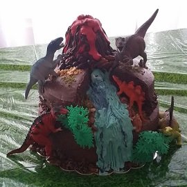 2018-03-11 - Dinosaur Cake